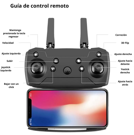 Dron para Principiantes | Fácil de Usar y Controlar