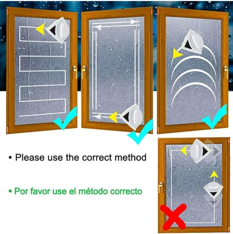 Limpia Cristales Magnético – Ventanas Brillantes sin Esfuerzo!