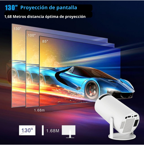 Mini Proyector portátil Android FullHD