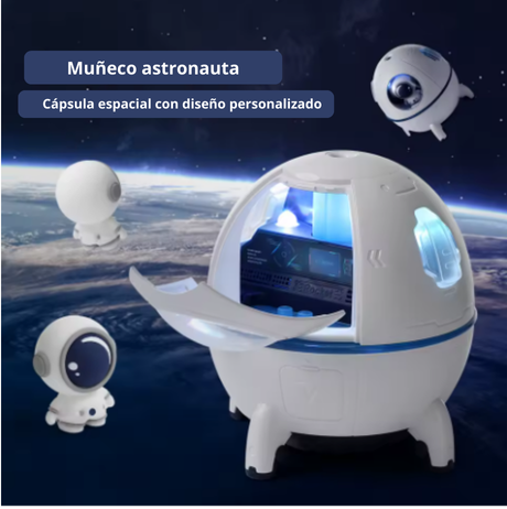 Humidificador Nave Espacial – Aire Fresco y Diseño Futurista