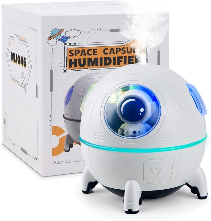 Humidificador Nave Espacial – Aire Fresco y Diseño Futurista