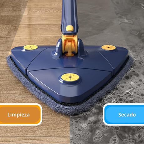 Mopa Triangular Giratoria – Limpieza Fácil y Eficiente en Cada Esquina