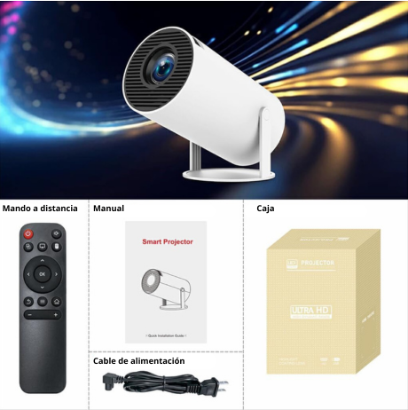 Mini Proyector portátil Android FullHD